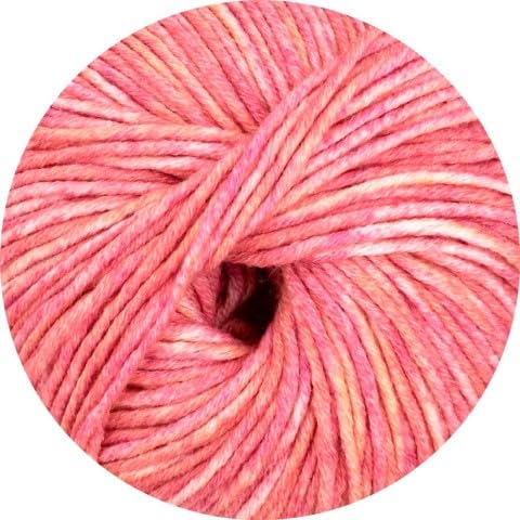 ONline Linie 20 Cora Color 258 - Pink/Orange Melange von ONline Garne