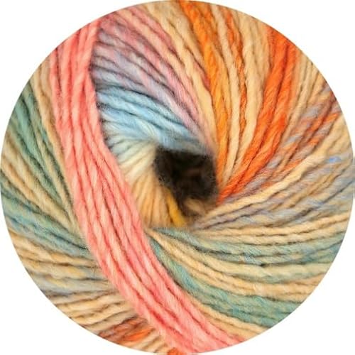 ONline Linie 359 Fano 137 - Apricot/Hellblau/Beige/Orange ONline Linie 359 Fano 137 - Apricot/Hellblau/Beige/Orange von ONline Garne