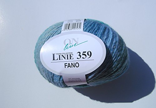 ONline Linie 359 Fano 15 - Mint/weiß/grau von ONline Garne