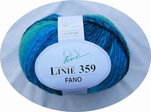 ONline Linie 359 Fano 3 - türkis/Mint von ONline Garne