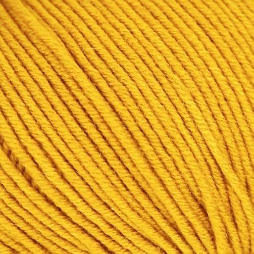 ONline Garne Linie 4 Starwool 90 - Gelb, 100% Merinowolle, 125m/50g, Garn von ONline Garne