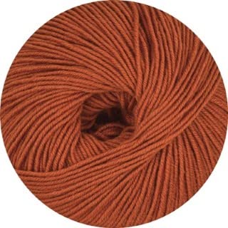 ONline Garne Corafino 56 - Terracotta Garn 60% Schurwolle, 40% Polyacryl 3,0-3,5 Nadelstärke 175m Lauflänge von ONline Garne