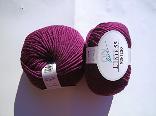 ONline Linie 55 Montego 54 - aubergine von ONline Garne