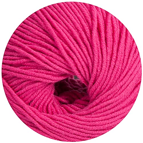 ONline Supersocke 6-Fach Sort. 321 Merino Uni 5002 - Pink von ONline Garne