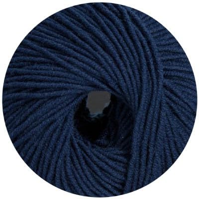 ONline Supersocke 6-Fach Sort. 321 Merino Uni 5011 - Dunkelblau von ONline Garne