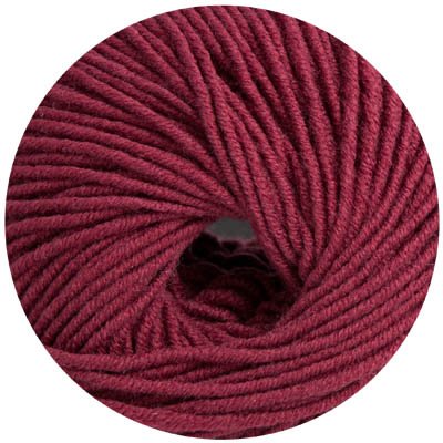 ONline Supersocke 6-Fach Sort. 321 Merino Uni 5016 - Bordeaux von ONline Garne