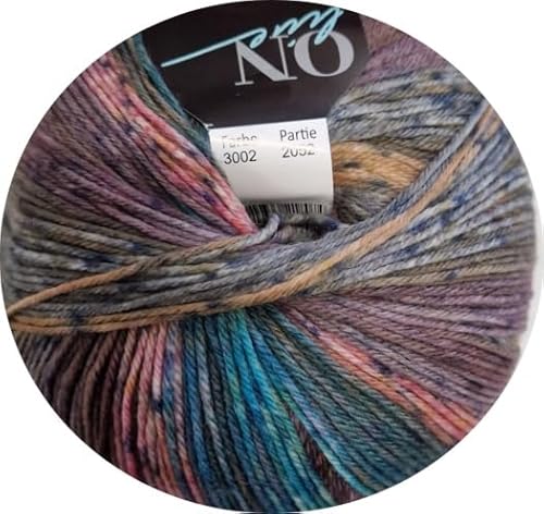 ONline Supersocke Sort. 361 Merino Extra Fine Color 100g 3002 - von ONline Garne