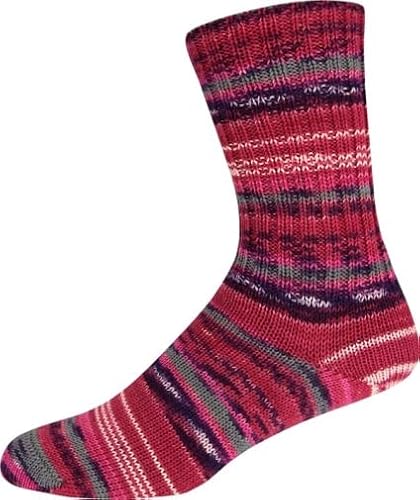 ONline Supersocke Sort. 366 Merino Extrafein Color 100g 3036 - von ONline Garne