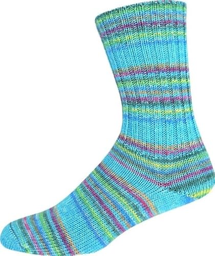 ONline Supersocke Sort. 367 Merino Extrafein Color 100g 3040 - von ONline Garne