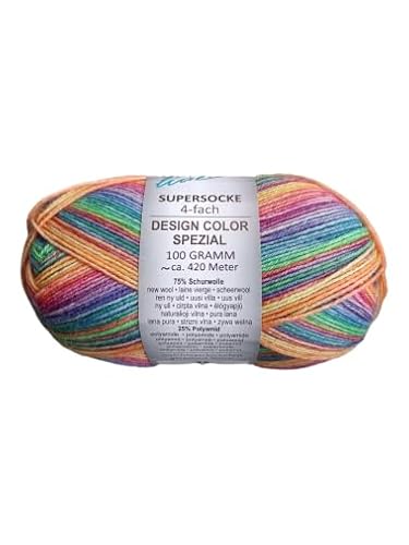 ONline Supersocke Sort. 374 Design Color Spezial 100g 3090 von ONline Garne