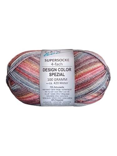 ONline Supersocke Sort. 374 Design Color Spezial 100g 3092 von ONline Garne