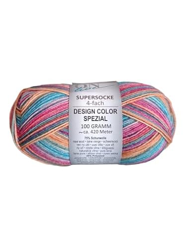 ONline Supersocke Sort. 374 Design Color Spezial 100g 3096 von ONline Garne