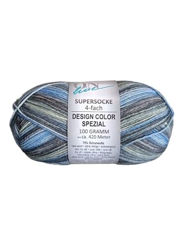 ONline Supersocke Sort. 374 Design Color Spezial 100g 3097 von ONline Garne