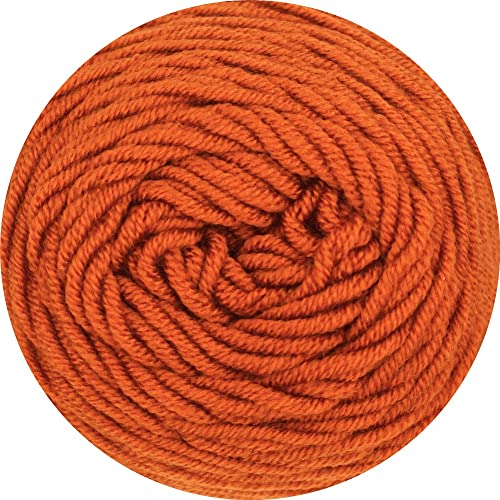 ONline Garne Garn 100% Polyacryl (Antipillingfaser) 250 m 100 g Orange von ONline Garne