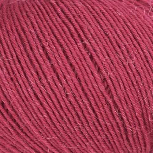 Online Wolle Linie 6 Alpacana, Sockenwolle Merino extrafein und Alpaka fein, 50g 200m (07 beere) von ONline Garne