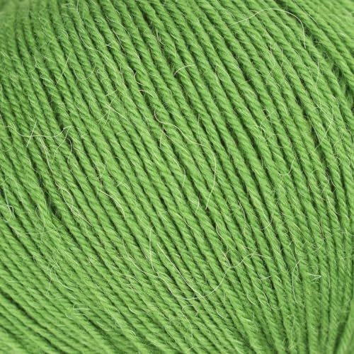 Online Wolle Linie 6 Alpacana, Sockenwolle Merino extrafein und Alpaka fein, 50g 200m (08 wiese) von ONline Garne