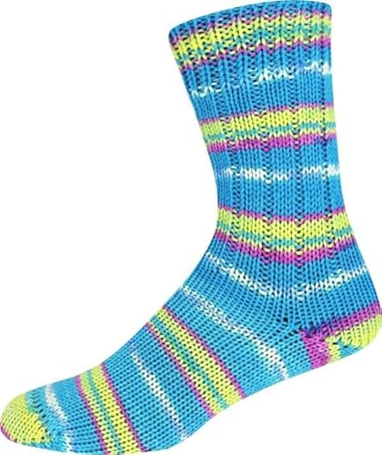 ONline Garne Sockenwolle 6-Fach Sort. 368 Merino-Color Farbe 3051 von ONline Garne