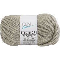 ONline Wolle Filzwolle, Linie 231 - Farbe 0901 ONline Wolle Filzwolle, Linie 231 - Farbe 0901 von ONline