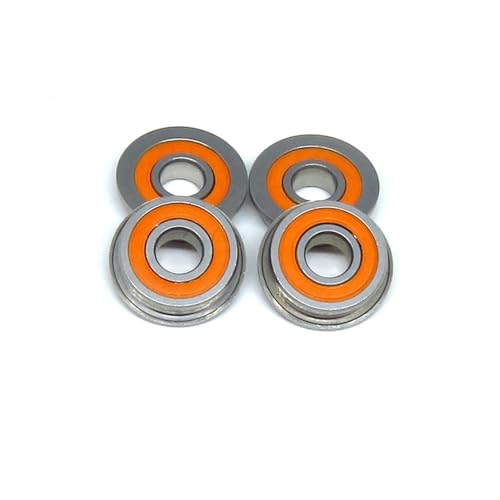 OOYIALET 1pcs SF695 2RS 5x13x4 mm ABEC7 Stainless Steel Flange Hybrid Si3N4 Ceramic Ball Bearings 695 S695 F695 SF695C RS 2RS Flanged(SF688C-2OS 8x16x5mm) von OOYIALET