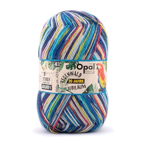 OPAL 4-fach 100g Regenwald 20 Jahre 1206 - Papagei von OPAL