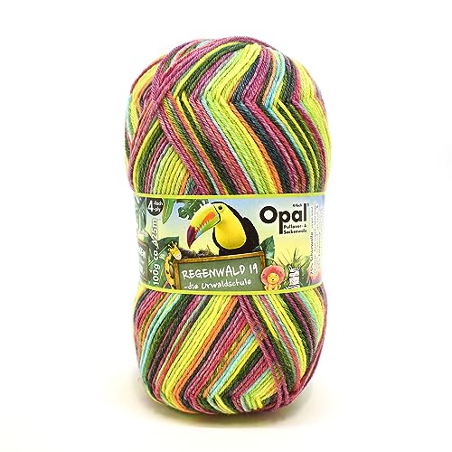 Opal 4-Fach 100g Regenwald 19 - Die Urwaldschule 11334 - die Pausenaufsicht von OPAL