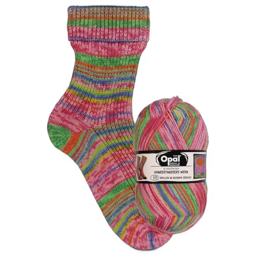 Opal - Opal Nach Hundertwasser Auflage 4051-563 (425m) 4-Lagig Langlebig Socke Garn - 1x100g von OPAL