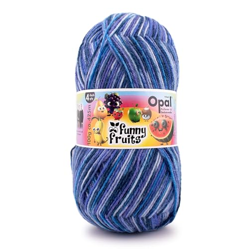 Opal - Opal Funny Fruits 11411 (425m) 4-Lagig Langlebig Socke Garn - 1x100g von OPAL