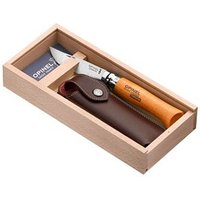 OPINEL No. 8 Carbon Klappmesser braun von OPINEL