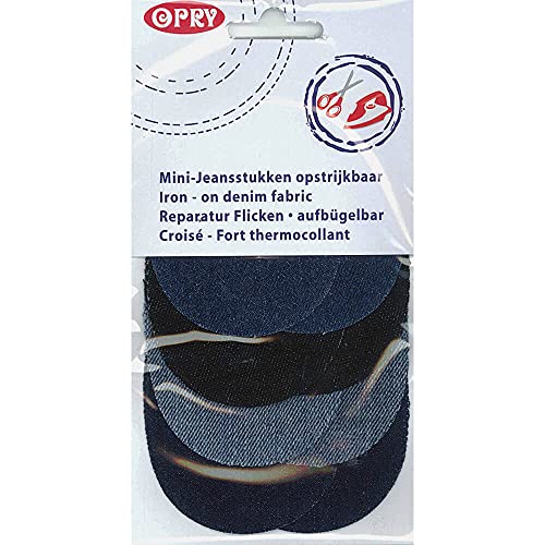 OPRY 1022225 Reparatur-Flicken, Fabric, Blau, Eine Grösse, 8 Count von OPRY