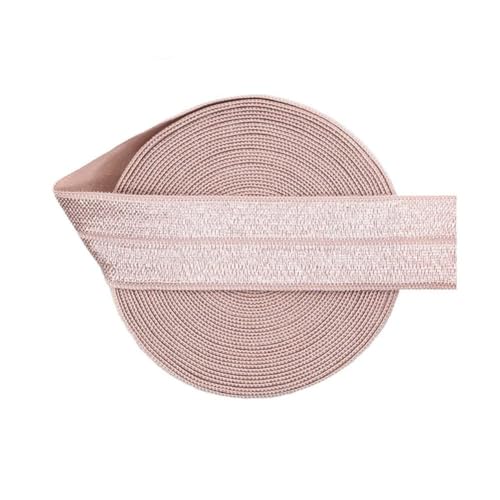 OPica Elastisches, glänzendes 20-mm-Satin-Spandex-Band, Gurtband, Stirnband, Unterwäsche, Kleid, Nähbesatz, 2, 5, 10 Yard von OPica