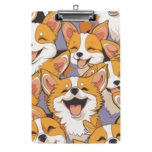 Acryl Klemmbretter Corgis Hunde Muster Office File Folders Platte Klemmbrett Für Das Schreiben Malerei Acryl Klemmbretter Corgis Hunde Muster Office File Folders Platte Klemmbrett Für Das Schreiben Malerei von OQPDONCWR