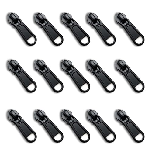 15 Stück Reißverschluss Schieber Ersatz, Zipper Ersatz (15 PCS) von ORCOW