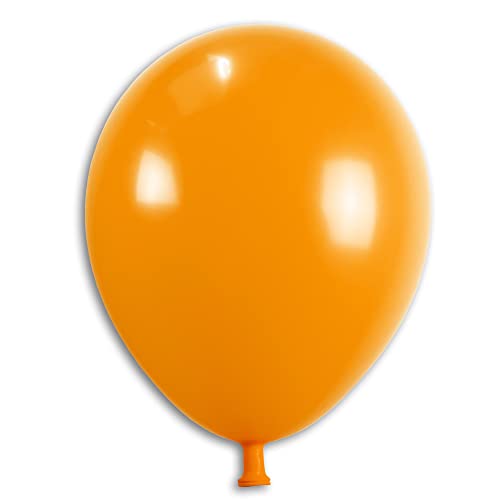 Luftballon einfarbig (Orange, 10 Stück) von ORDENO