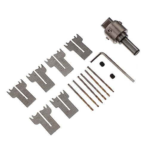 1 Satz Holzbearbeitung Integriertes Werkzeug Ringe Armband Kit Perlen Für Armbänder Werkzeugsatz Für Cnc Maschine Ringschneider Bohrer Schaltknauf Ringbohrer Holzringmacher ORFOFE von ORFOFE