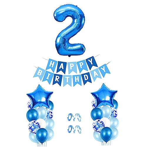 ORFOFE 1 Satz Ballon Babyparty-dekoration Partyzubehör Für Den Babygeburtstag Zum Geburtstag-banner Szenenlayout-sprechblasen Geburtstagsparty Liefert Aluminiumform von ORFOFE