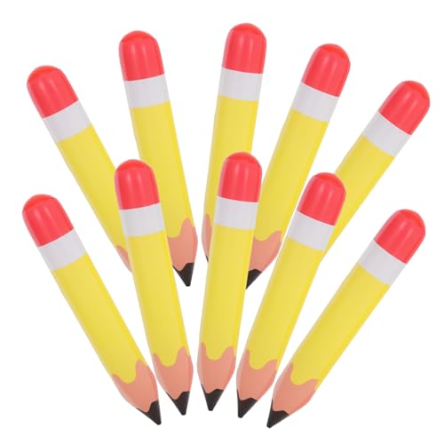 ORFOFE 10 Stück Aufblasbarer Bleistift Für Kinder Bleistift Requisite Bleistift Dekore Dekorative Buntstift Requisiten Aufblasbare Verzierung Aufblasbare Buntstift Requisite von ORFOFE