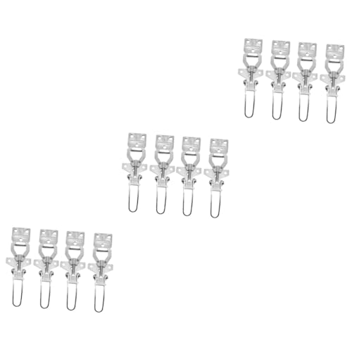 ORFOFE 12 Stk Bienenstock- Hardware Bienenstock-spind Bienenstockverschluss Imkerei Versorgung Bienenstock-montagezubehör Bienenstockklemme Knebelverschluss Stahl Verzinkt von ORFOFE