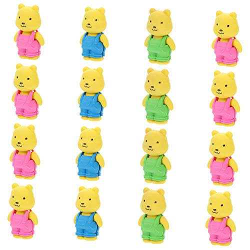 ORFOFE 16St Radiergummi Minispielzeug für Kinder Spielzeuge tierisches Spielzeug Schreibwaren für Kinder Kinderpreise erasers for gummimanschette Kindergeschenk Schulzubehör Colorful von ORFOFE