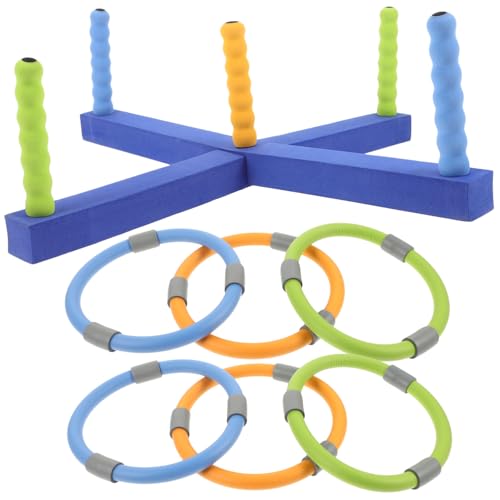 ORFOFE 2 Sätze Ring-Ring-Spielzeug Wurfspiele Im Freien Ringwurfspielzeug Für Kinder Wurfringspielzeug Ringwurfringe Wurfring-Spielzeug Für Kinder Wurfspiel Für Kinder Toss-Ring-Spiel Nr von ORFOFE