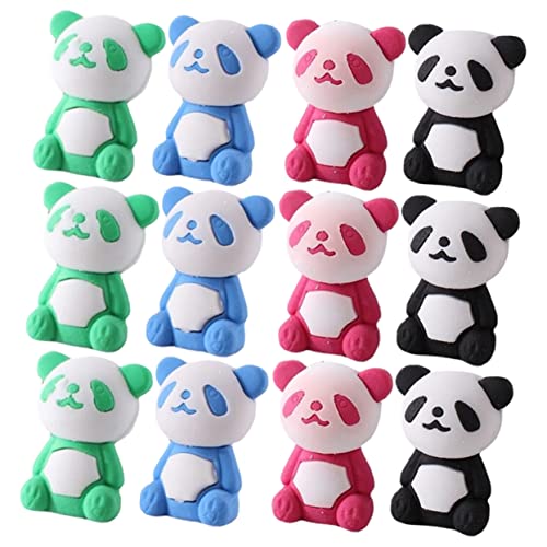 ORFOFE 36st Panda Radiergummi Kinder Dekor Tiere Für Kinder Große Kinderpreise Große Radiergummis Mini-radierer Für Das Klassenzimmer Mini-radierer Für Kinder Panda-dekor 3d-radierer von ORFOFE