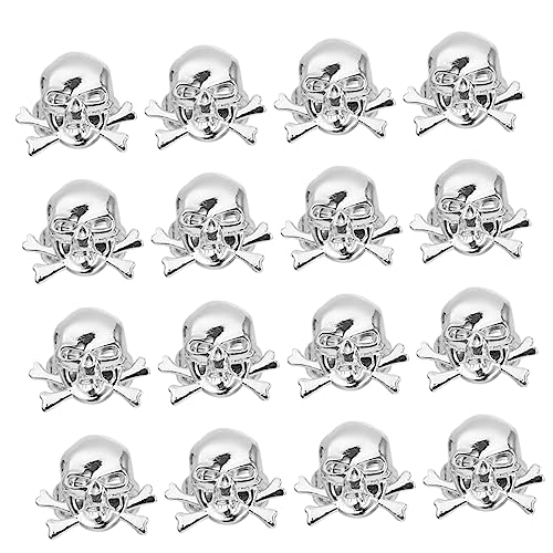 ORFOFE 48st Piraten Schmuck-kits Gotischer Schädelring Halloween-ringe Spielzeug Skelettring Punkringe Für Piratenringe Kinderringe Totenkopfringe Für Kinder Plastik von ORFOFE