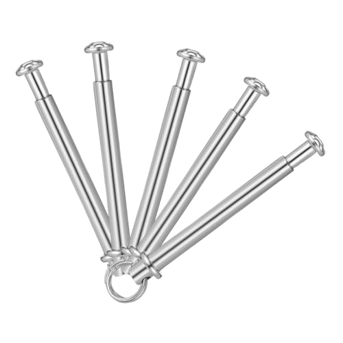ORFOFE 5 Sätze Faltfächer Reparaturset Teiliges Handfächer Nieten Kit mit Edelstahlachsen und Festen Nieten für Einfache Handfächer Reparatur ORFOFE 5 Sätze Faltfächer Reparaturset Teiliges Handfächer Nieten Kit mit Edelstahlachsen und Festen Nieten für Einfache Handfächer Reparatur von ORFOFE