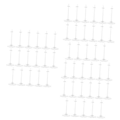 ORFOFE 51 STK Puppenständer Zubehör Für Modellständer Puppenregale Puppenzubehör Puppenhalterung Modellzubehör Verkaufsständer Für Puppenfiguren Puppenhalteständer Gestelle Nummer Plastik von ORFOFE