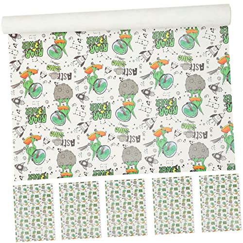 ORFOFE 6 Blätter Geschenkpapier Geburtstagsgeschenk Verpackungspapier Paket Papier Blumendekorpapier Blumeneinschlagpapier Für Blumensträuße Dekoratives Packpapier Beschichtetes Papier von ORFOFE