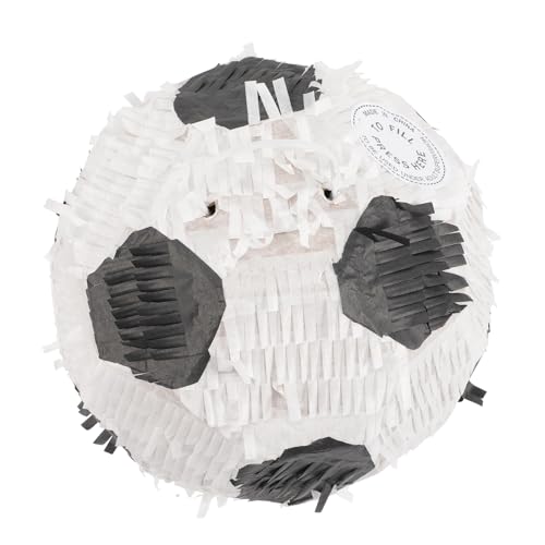 ORFOFE Fußball-Piñata karnevalsdekoration fasching dekoration Sport-Pinata karnevaldeko Sportdekorationen LKW-Piñata-Ornamente für Fußball Piñata zum Thema Sport Pinata mit Fußball Papier von ORFOFE