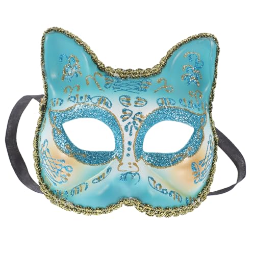 ORFOFE Maske halloween kinderkostüme party decoration facecup mouth mask Maskiert igelkostümkinder Cosplay dekorativ Katze Gesichtsbedeckung Partyzubehör Partygeschenk Plastik von ORFOFE