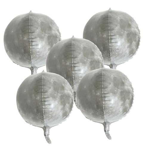 ORFOFE Planetballons Geburtstagsballoons für Geburtstagsfeier Luftballons Erdballons Aluminiumfolie Weltballons Planet Themenballon Weltkarten Luftballons Wissenschaftsserie Luftballons von ORFOFE