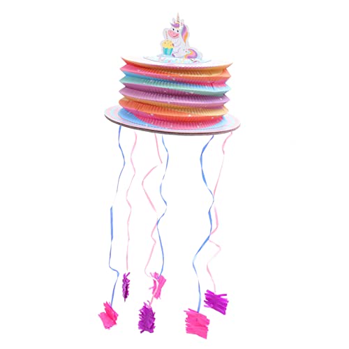 ORFOFE Schnur Kleine Kuchen-Piñatas Piñata runter Piñata Spielzeuglaterne Pinata Spielzeuge party halloween Kinderspielzeug geburtstagsfeier dekoration Requisiten für Kinderpartys Papier von ORFOFE