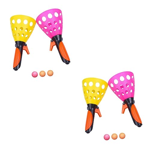 ORFOFE klick Ball Spiel 2 Bälle Starten Und Fangen Spielset Für Kinder Spielzeug Für Kinder Draußen Kinderspielzeug Kidcraft-spielset Beliebte Wurfspiel Startprogramm Und Catch Launcher von ORFOFE