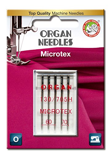 Organ Needles 5506000BL Maschinennadeln, Silber, 60/70 Größe, 5 von Organ Needles